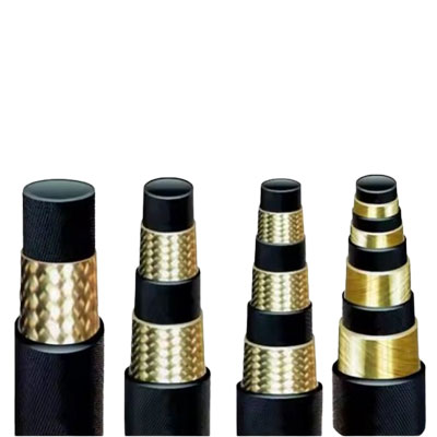 شیلنگ سیم دار چهار لایه