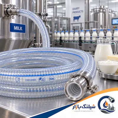 خرید شیلنگ شفاف مواد غذایی
